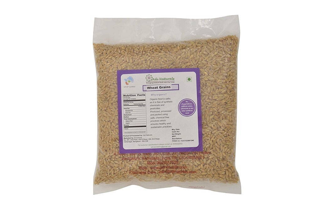 Adi Naturals Wheat Grains    Pack  500 grams